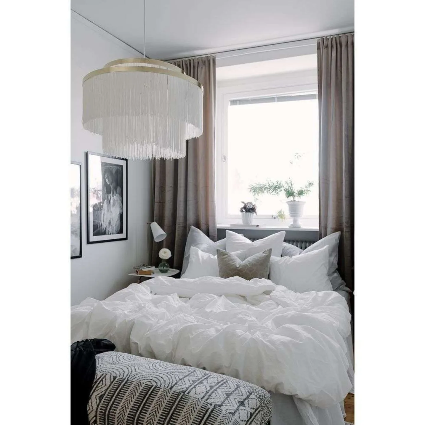 Frans Pendelleuchte White - Globen Lighting - Wohnzimmer - Metall