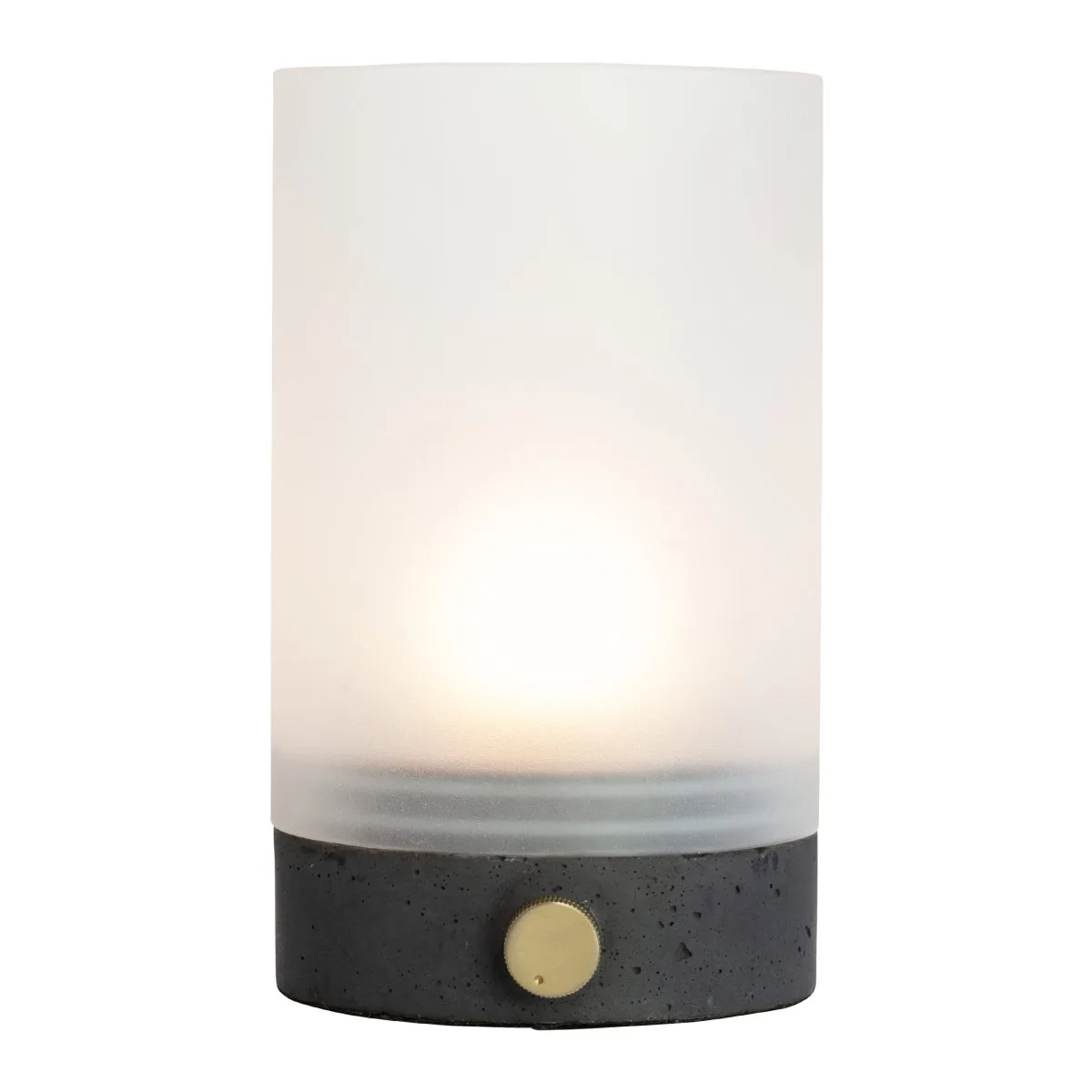 Dyberg Larsen - Cozy 20cm - Portabel lampa - Grå