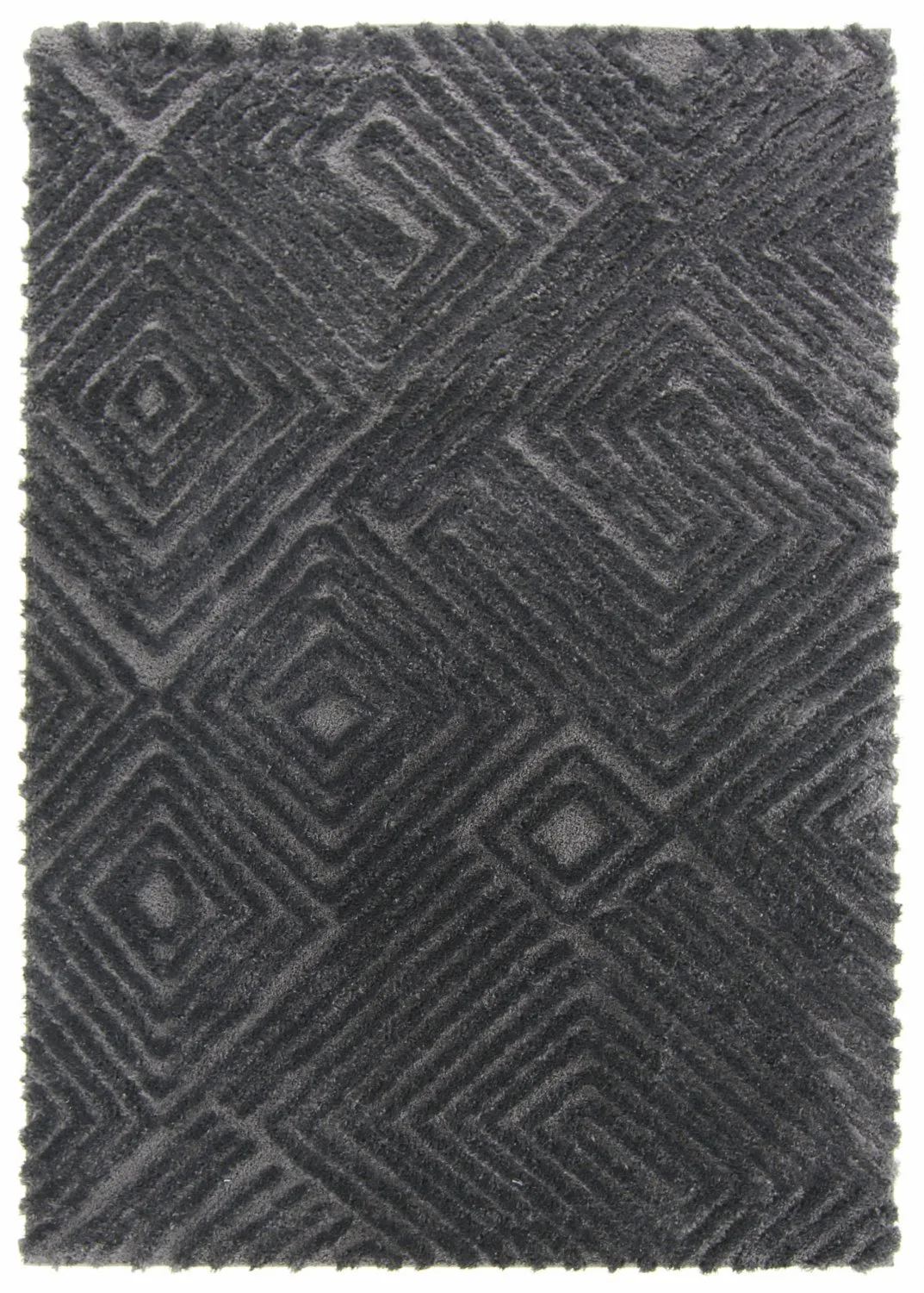 Ryetepper - Monti (svart) (Størrelse: 200 x 290 cm)