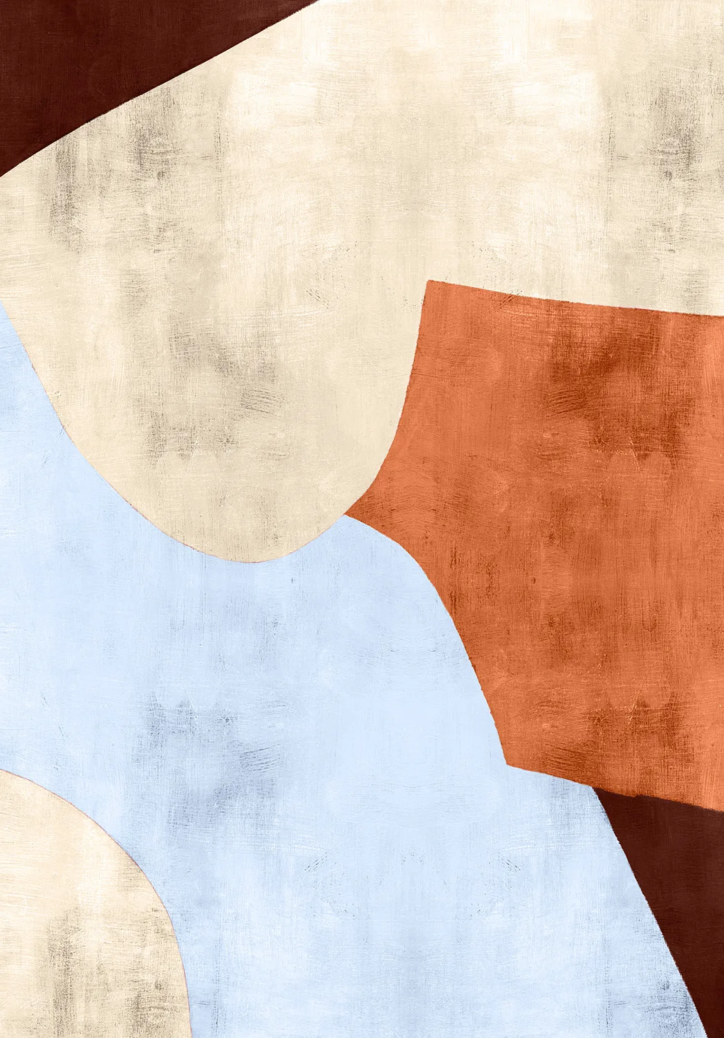 Wilton-teppe - Lazio (lyse blå) (Størrelse: 160 x 230 cm)
