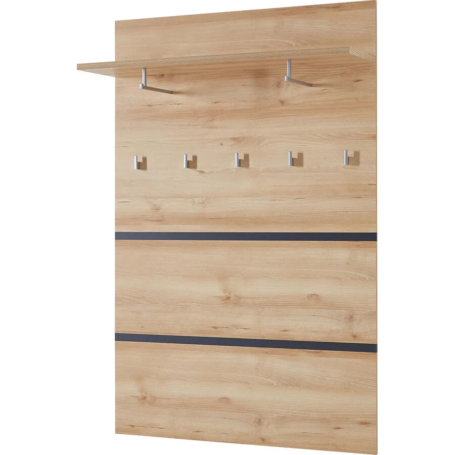 Garderobenpaneel Judy buche Holzwerkstoff B 96 T 30 H 147 cm