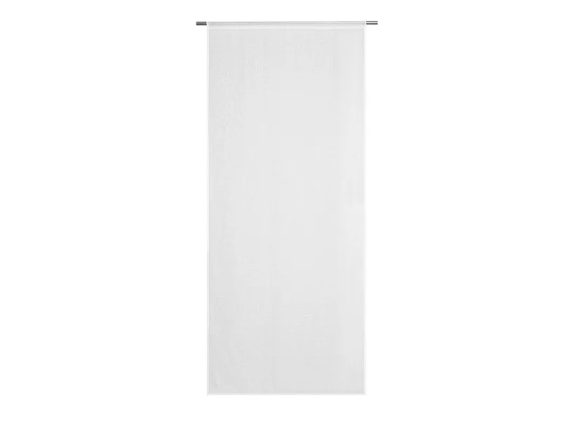 Scheibengardinen AMÉO 90x210cm kleiderstangegriff durchsichtig weiss