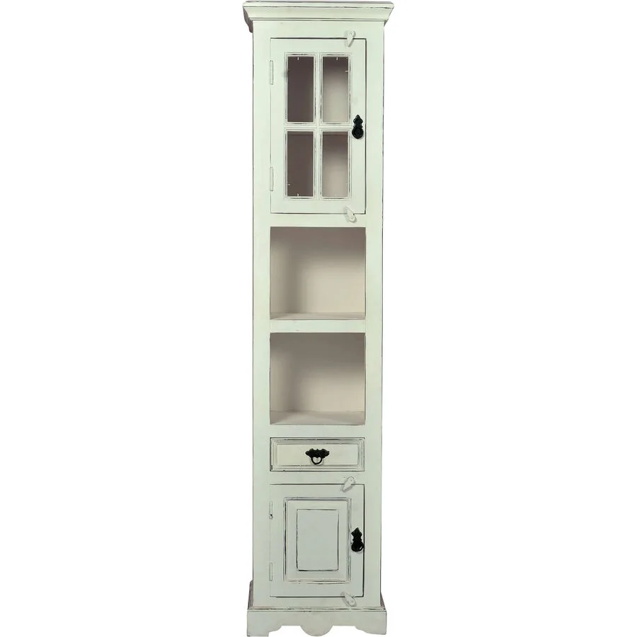 Badezimmerschrank Tales Weiss Holz/MDF 44 cm 188 cm