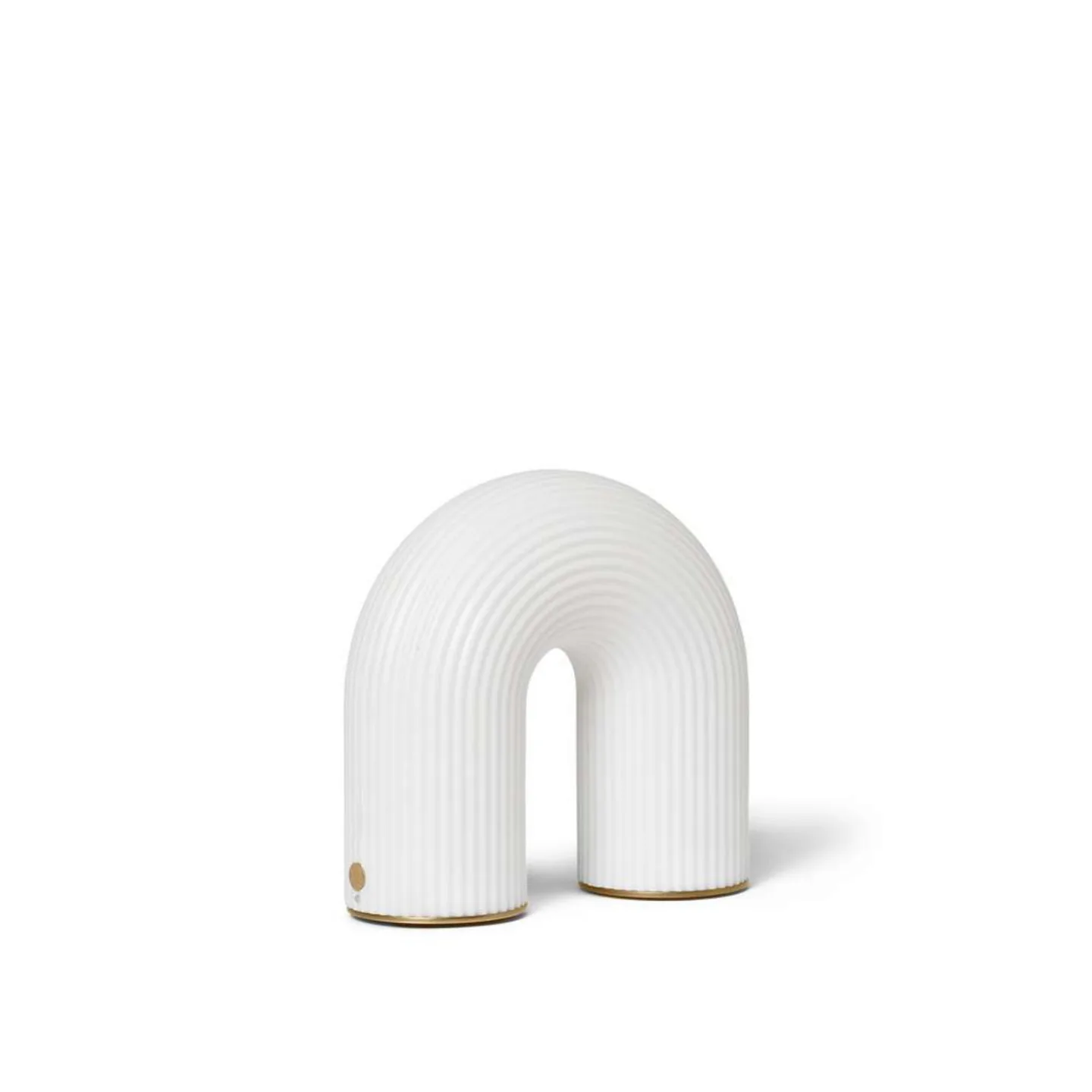 Vuelta Portable Bordlampe Hvid - Ferm Living - Stue - Plastik