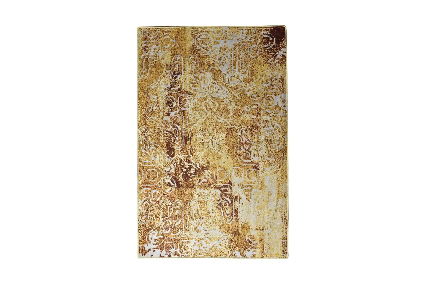 Fabrony Matta 160x230 cm - Senap/Sammet