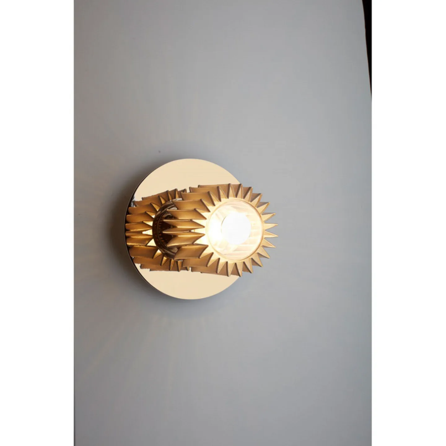 In The Sun 190 Wandleuchte Gold/Gold - DCW - Wohnzimmer - Metall