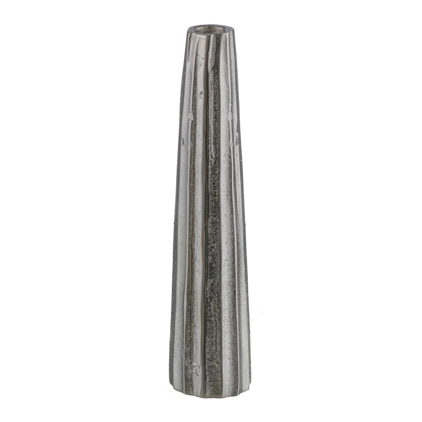 Gasper Vase Slim Fit, Silber H: 28 cm | Schubiger Möbel