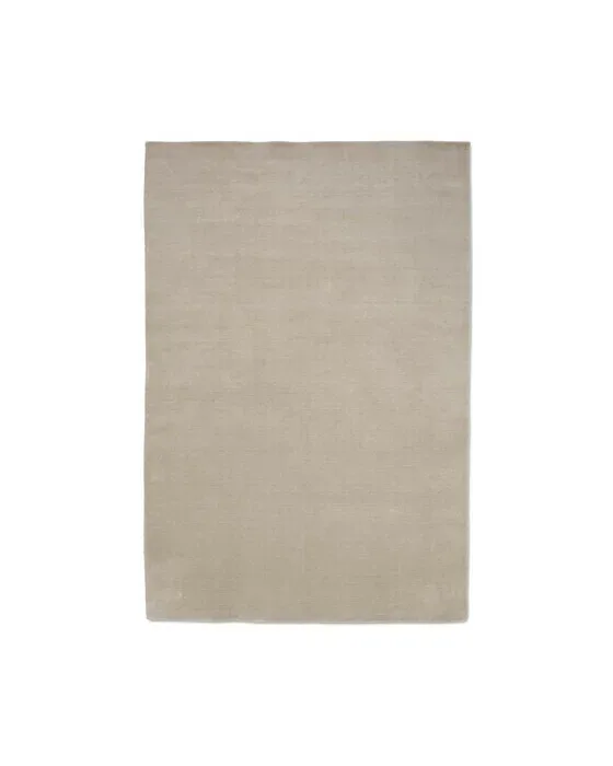 Solid tæppe beige