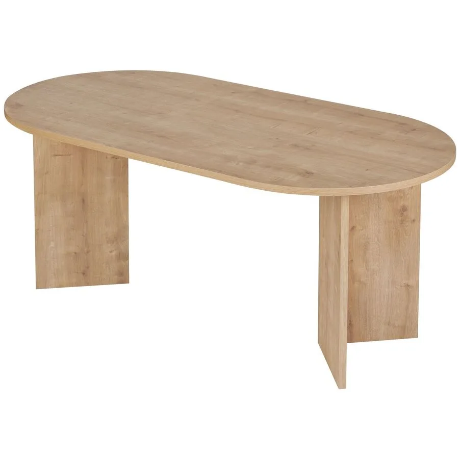 Esstisch Georis Saphir Eiche Holzwerkstoff B 180 T 90 cm