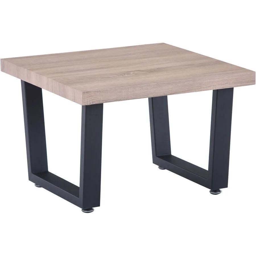 Salontisch Gioia Dekor Sonoma-Eiche MDF, Metall B 60 T 60 cm