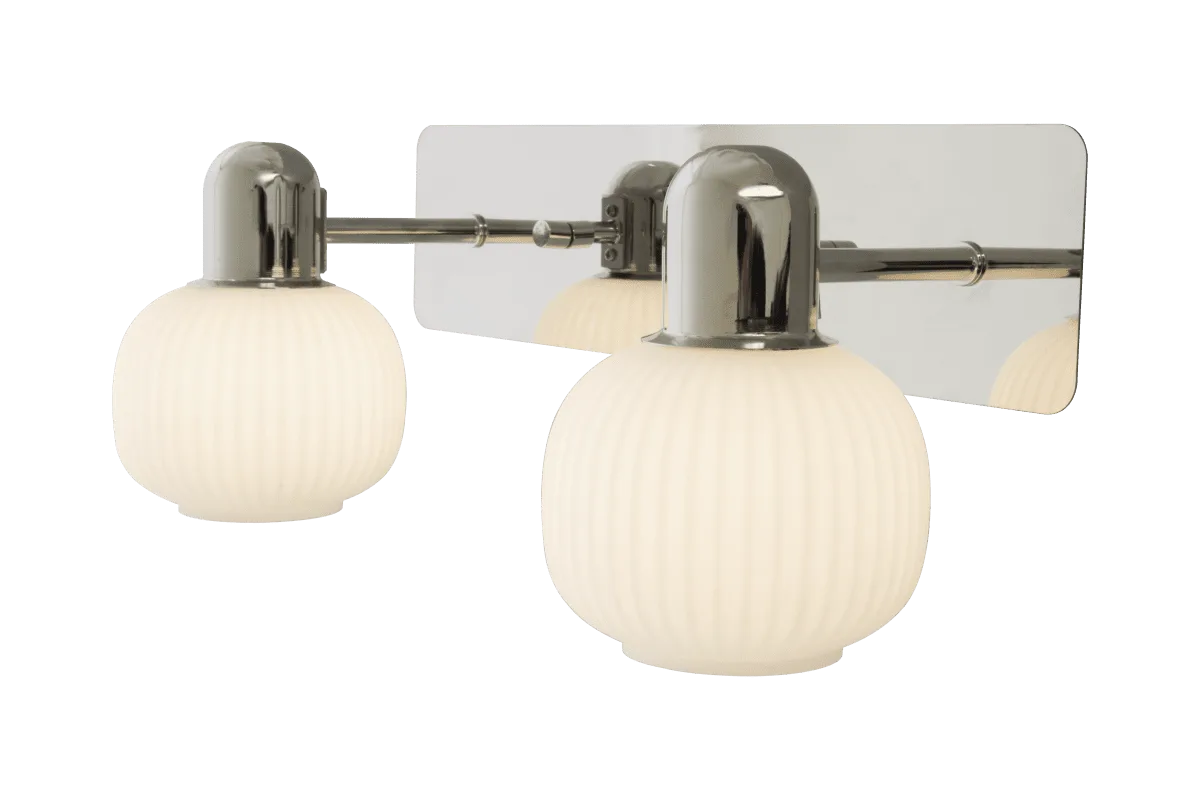 Aneta Lighting - Messina 35cm - Badrumslampa - Krom