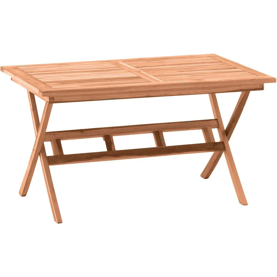 Gartentisch Veit natur Teak B 135 T 85 cm