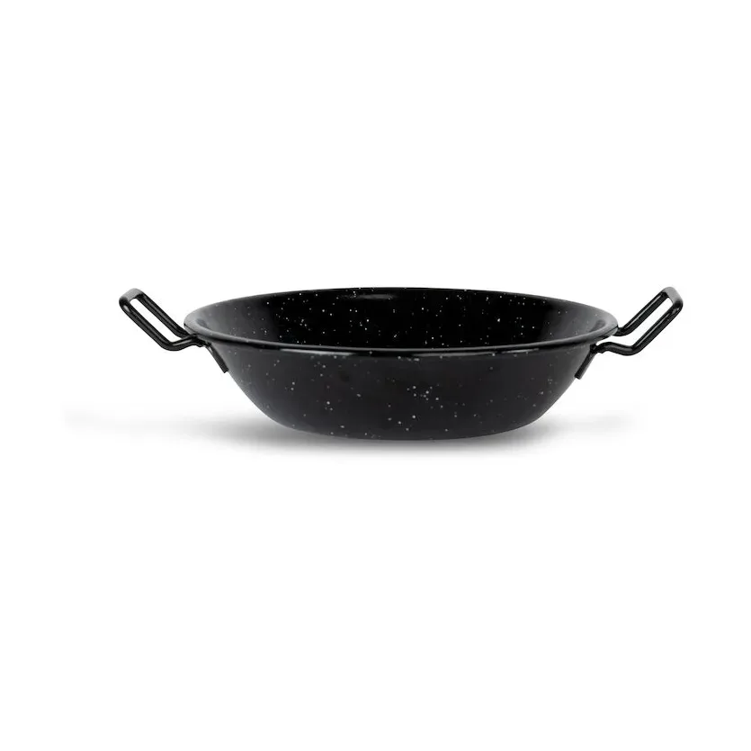 Sagaform Doris emaillierte Wokpfanne klein Ø23,5cm Schwarz