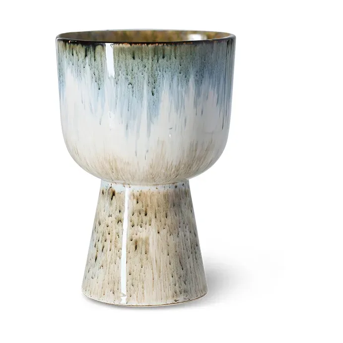 HKliving Retro Blumentopf Ø16,5 cm Glacier