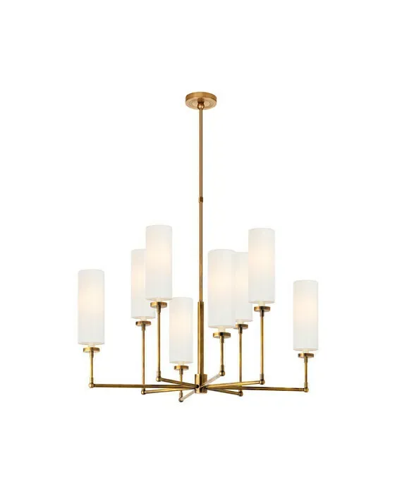 Ziyi Chandelier Antique Brass Large