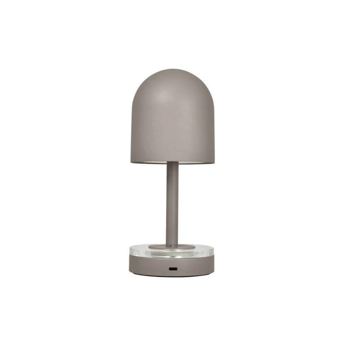 Luceo Portable Tischleuchte Taupe/Clear - AYTM - Wohnzimmer - Modern - Metall - Mit Schirm