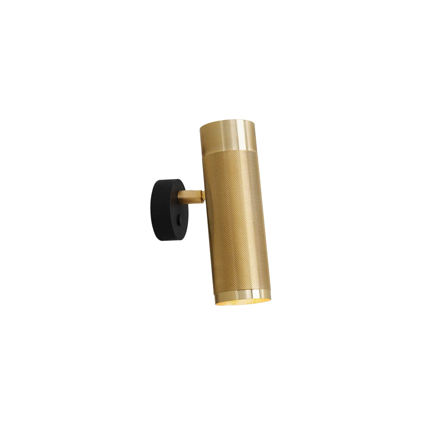Thorup Copenhagen - Thorup Copenhagen Patrone Wall Lamp, Brass, 200 mm - Vägglampor - Kasper Thorup - Guld - Metall