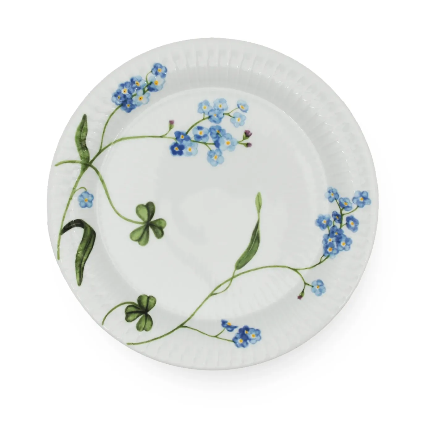 Kähler Hammershøi Summer Teller Ø22 cm Forget me not