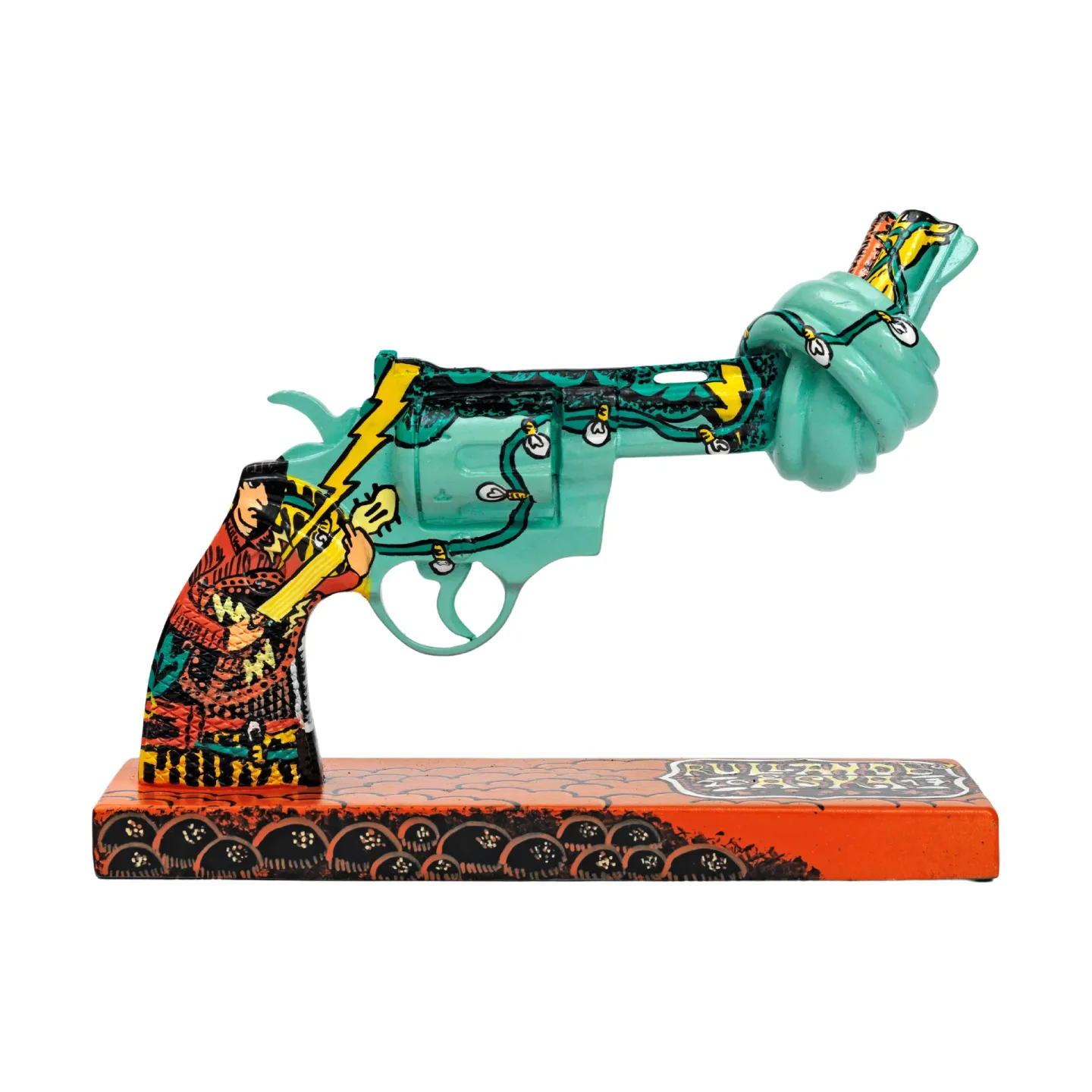Non Violence Peace n Luv dekoration 40 cm Multi