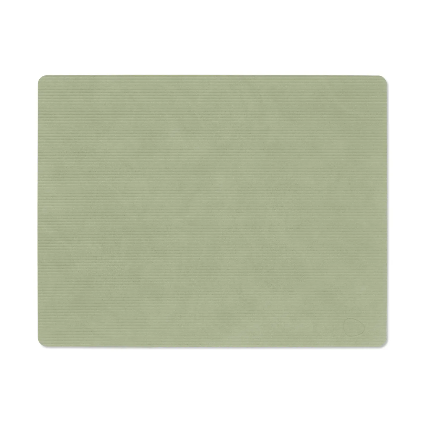 LIND DNA Corduroy Tischset square L Olive Green