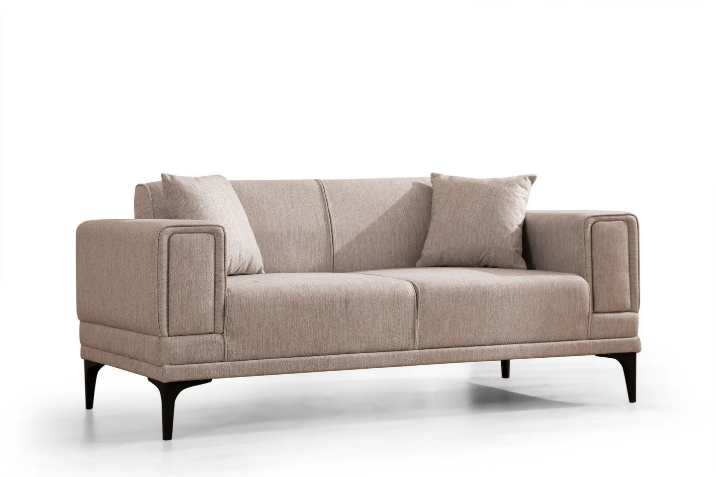 Naoko 3-sits Soffa - Ljusbrun