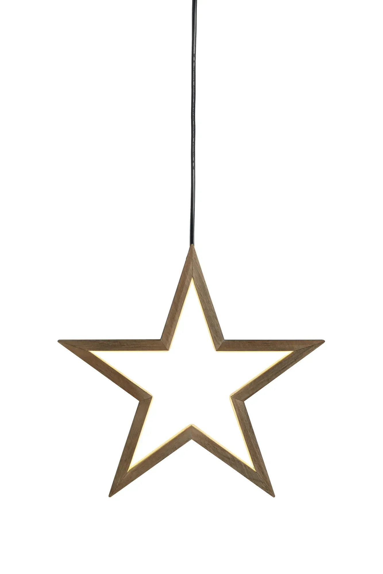 Polaris Holzstern Braun