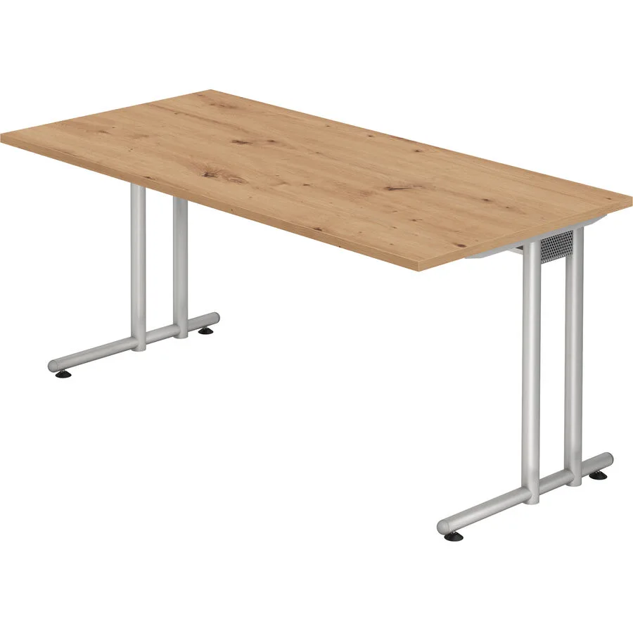 Schreibtisch Office Asteiche Holzwerkstoff B 160 T 80 cm