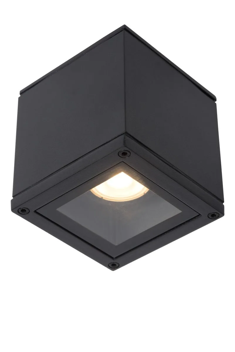 Lucide - Aven 10cm - Badrumslampa - Svart