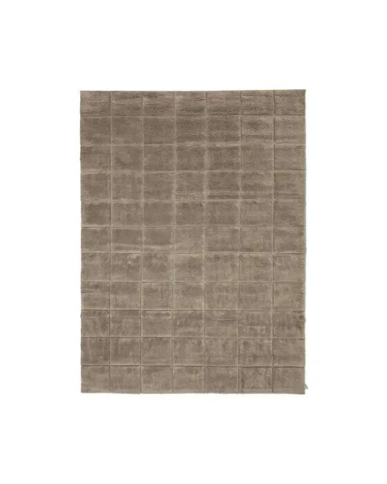 Grid Tæppe Chocolate