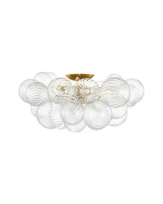 Talia 25" Flush Mount Gild