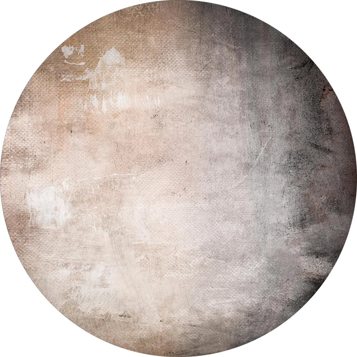 Rundt teppe - Braga (beige) (Størrelse: Ø 160 cm)