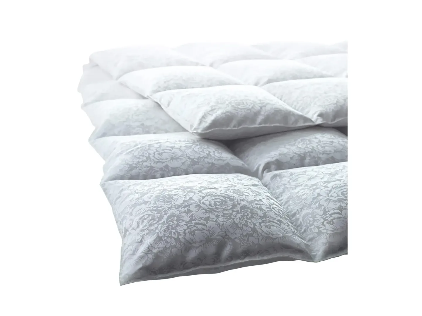 Billerbeck Ganzjahresduvet Eider Light Rose Caro Weiss | Schubiger Möbel