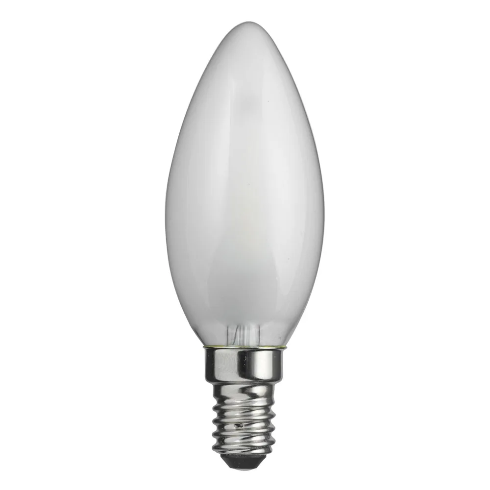 Unison - LED E14 kronljus matt 0,8W 2700K - Ljuskälla - Vit