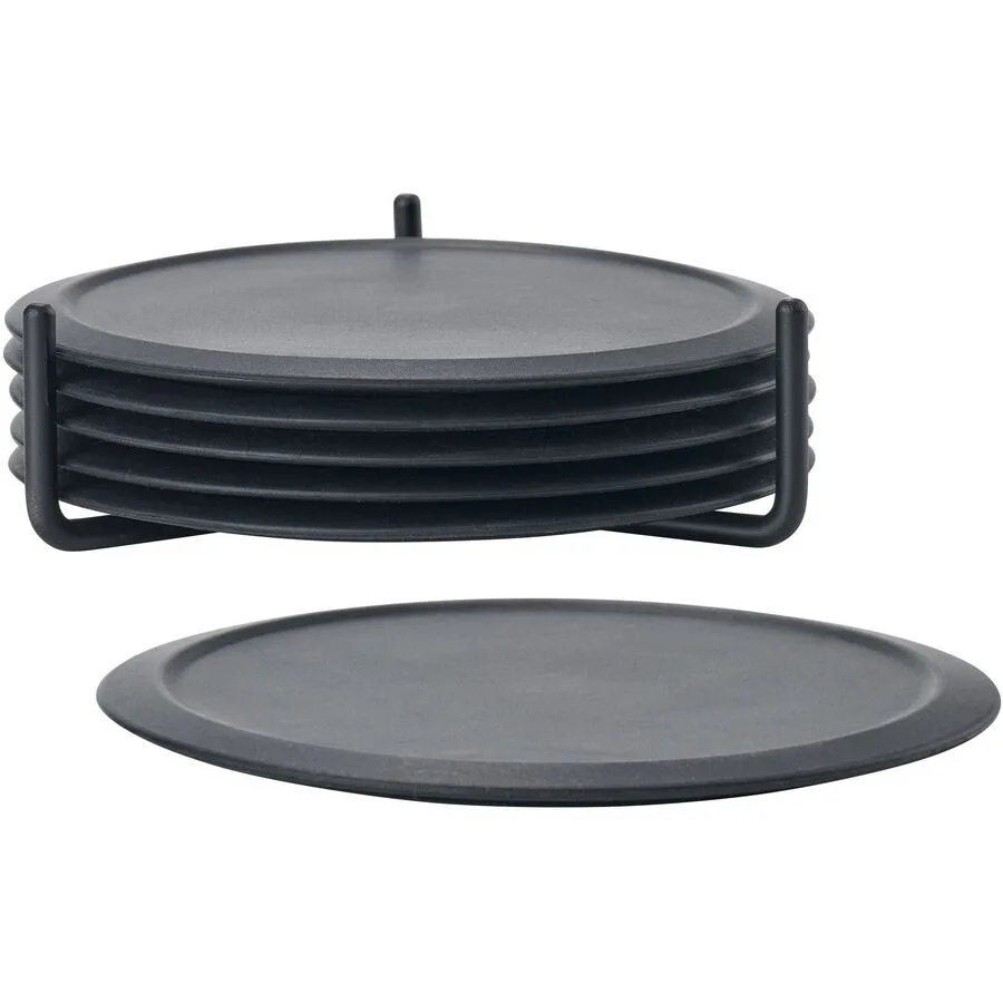 Untersetzer Zone Schwarz Silikon 10 cm - Untersetzer