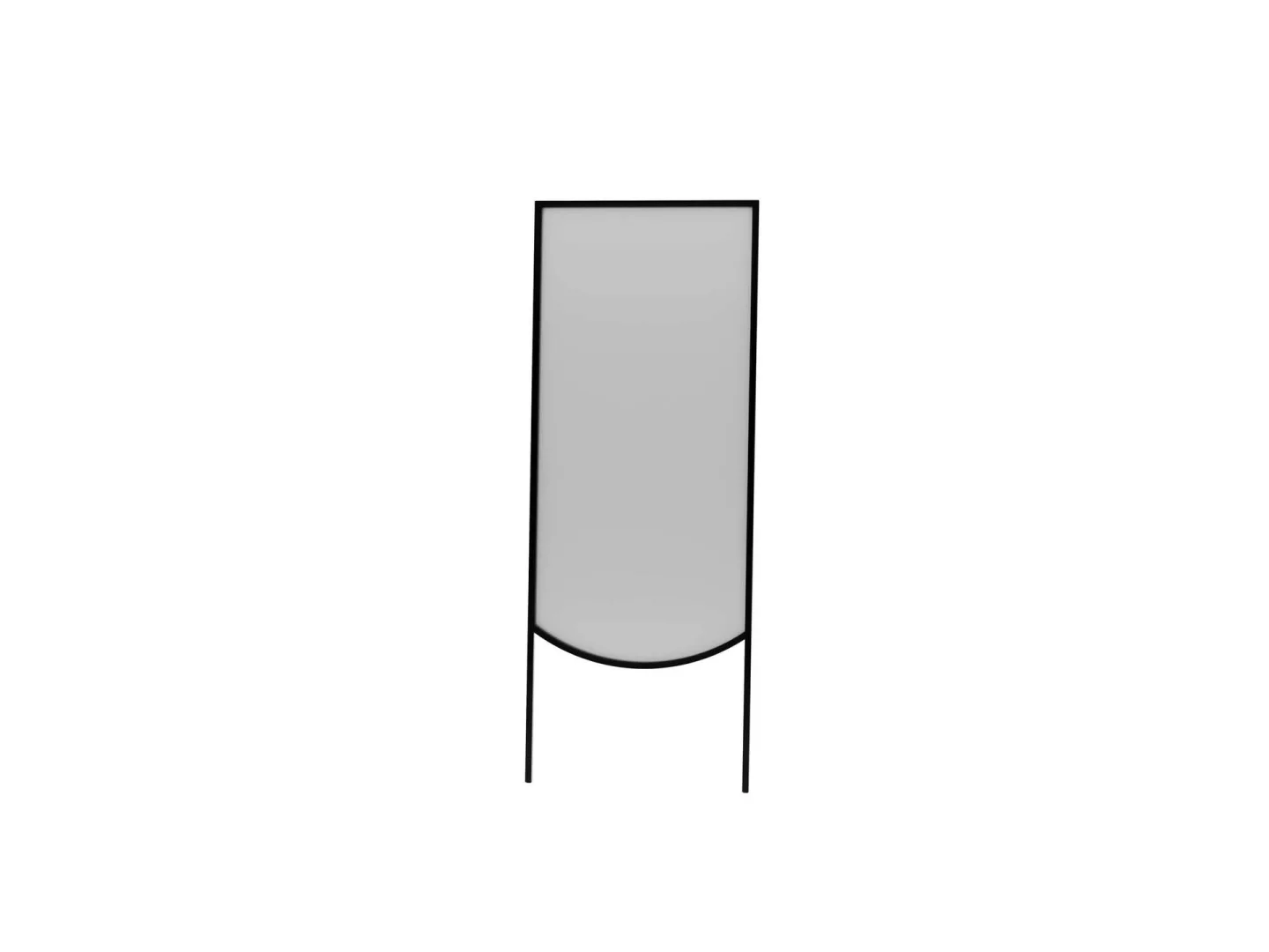 Linor Golvspegel 70x180 cm - Svart