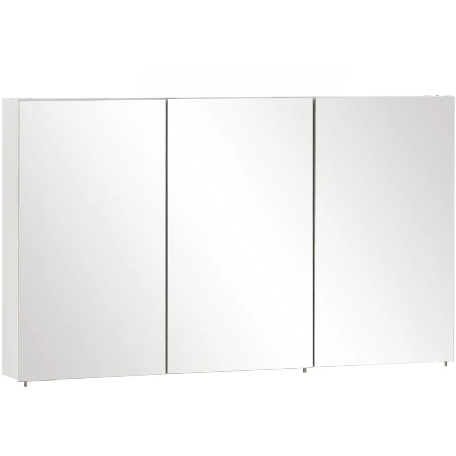Spiegelschrank Ilsebill weiss Holzwerkstoff B 120 T 16 cm