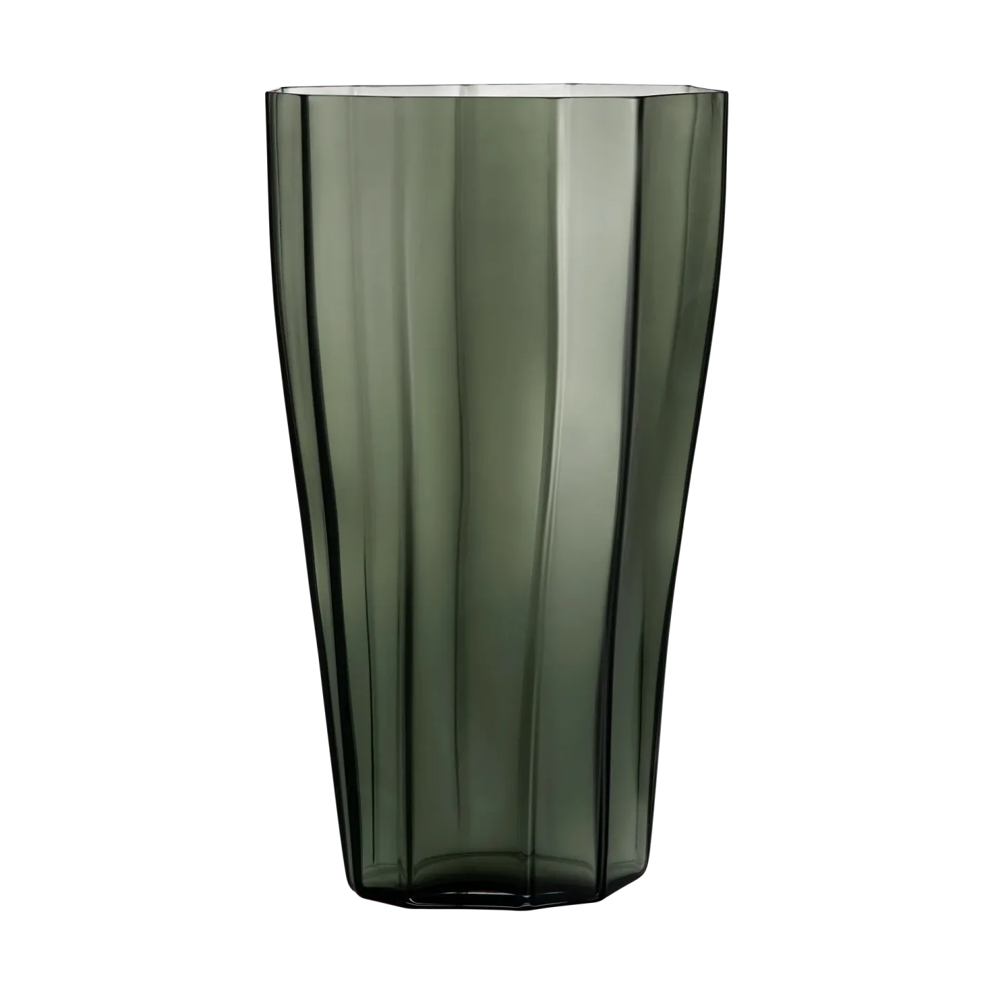 Orrefors Reed Vase 50cm Moosgrün