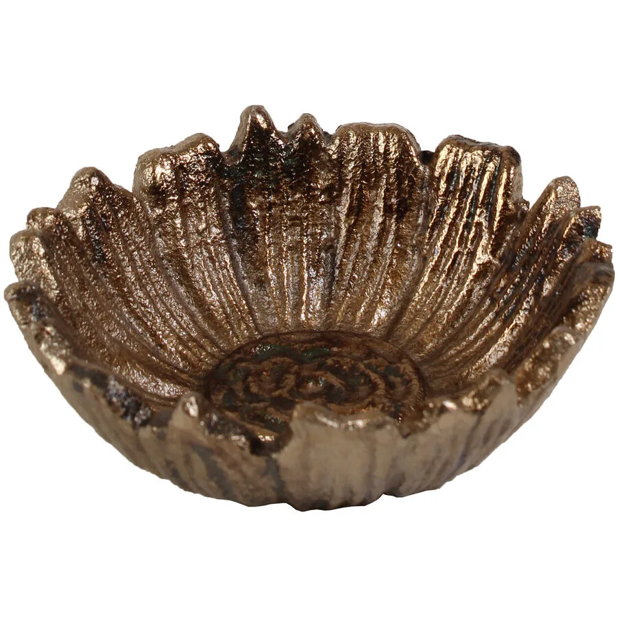 Dekoration Modern Bohemian gold/bronze Aluguss B 9 T 9 cm