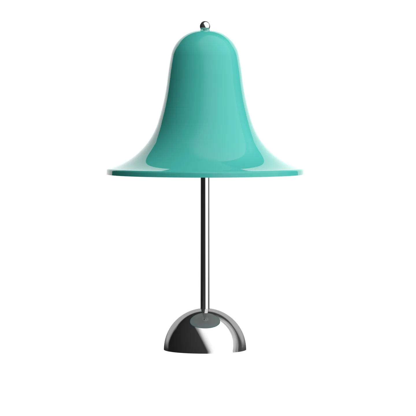 Verpan - Pantop Portable Table Lamp, Light Teal - Portabla lampor - Verner Panton - Grön - Metall