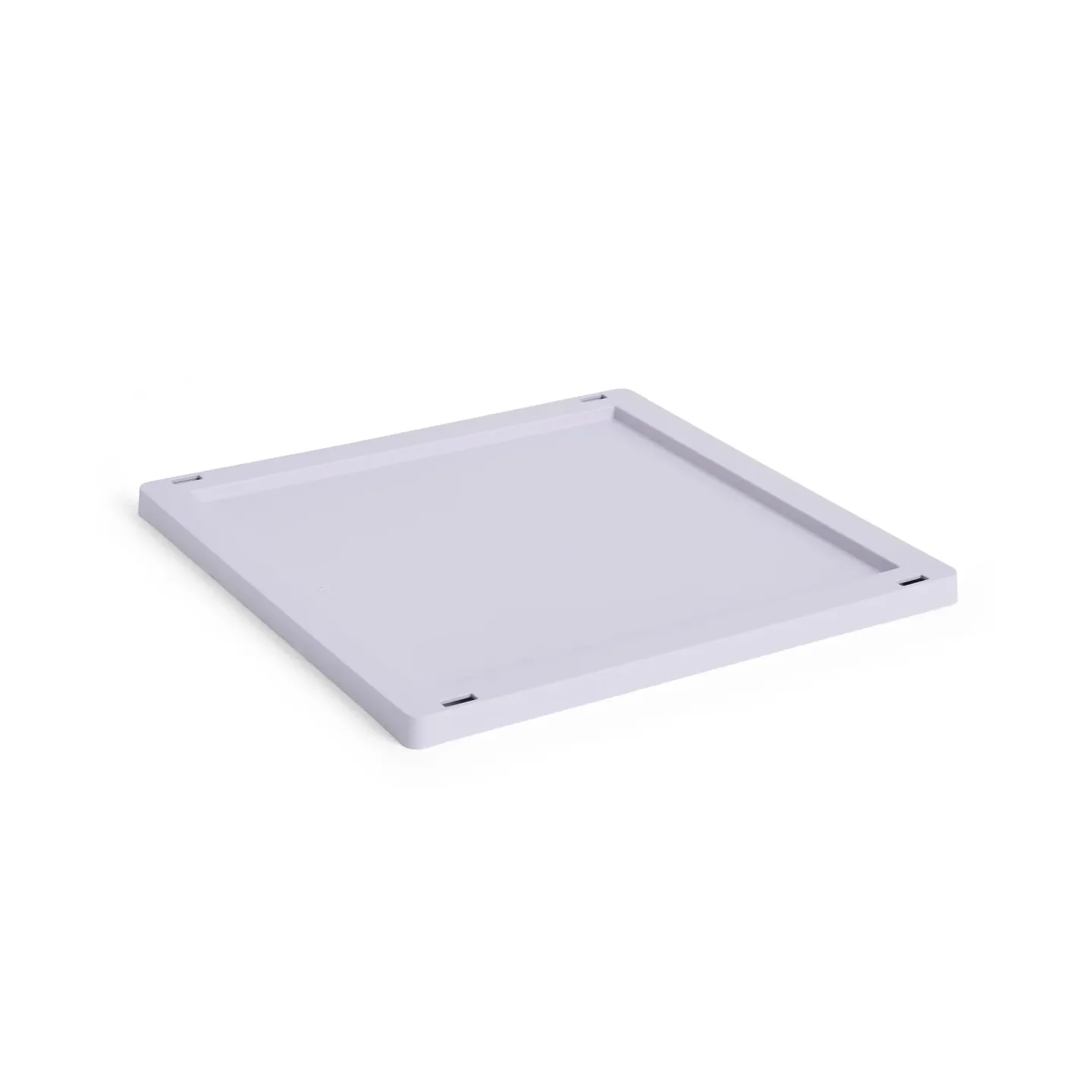 HAY Colour Crate Square/Cube lock plastic medium Lavender