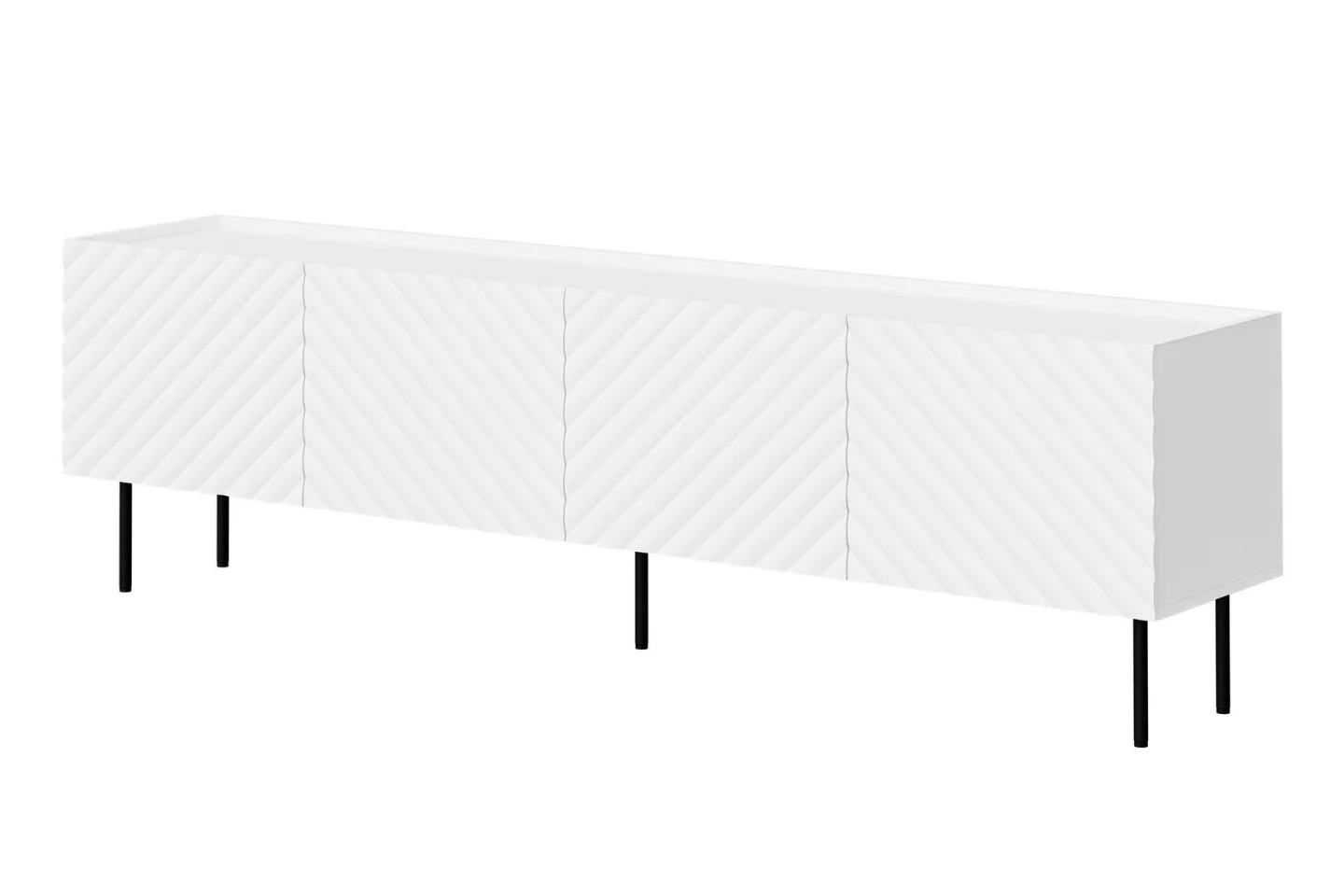 Munkedal Tv-bänk 200 cm - Vit