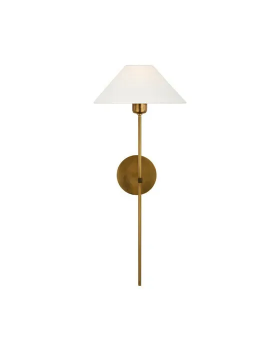 Hackney 25" Tail Sconce Hand-Rubbed Antique Brass