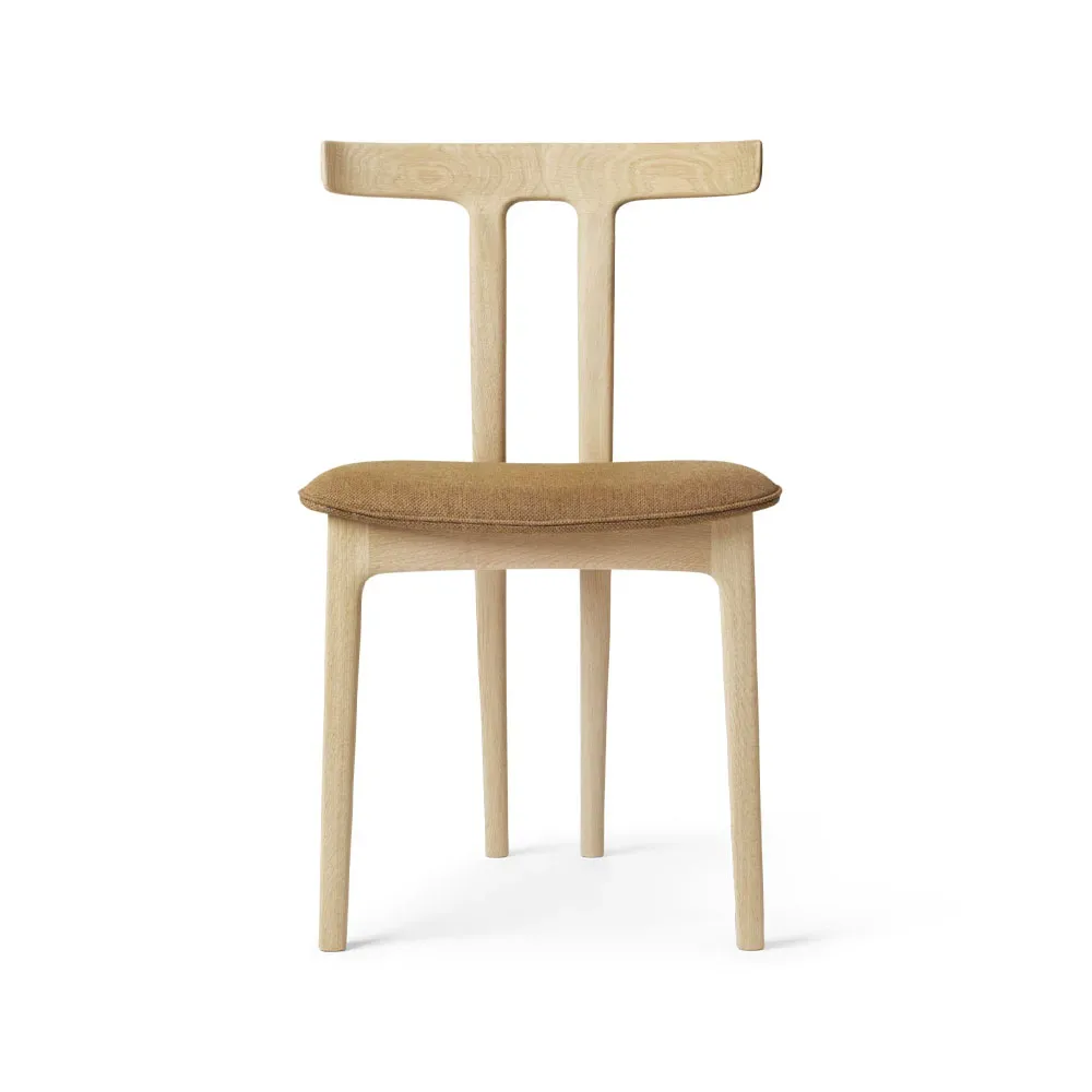 Carl Hansen & Søn OW58 T-stol Rewool 358 tyg-Såpad ek