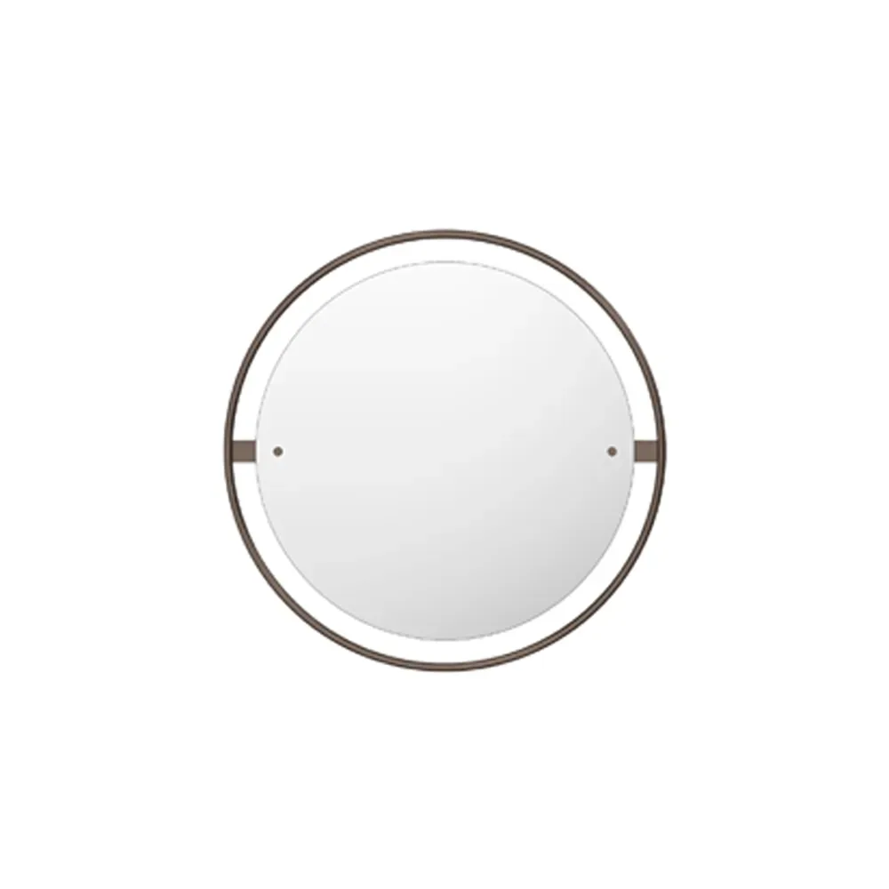 Audo Copenhagen Nimbus spegel bronzed brass, ø60