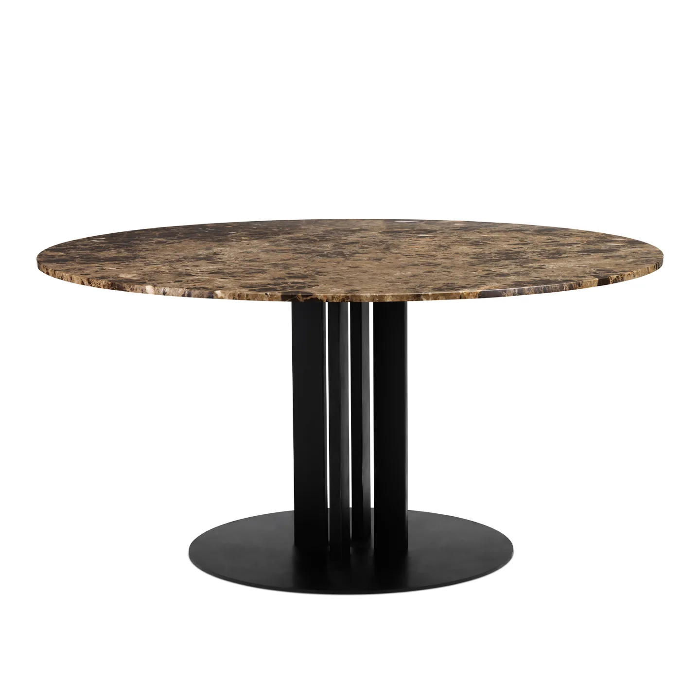 Normann Copenhagen - Scala Table H75 Ø150 cm Marble - Matbord - Simon Legald - Metall/Sten