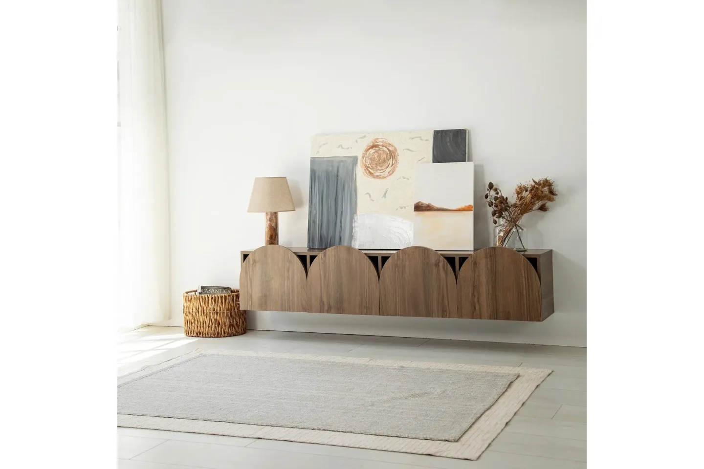 Mesta Tv-bänk 180 cm - Valnöt
