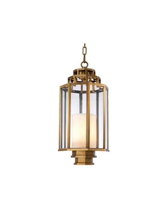 Monticello loftlampe messing