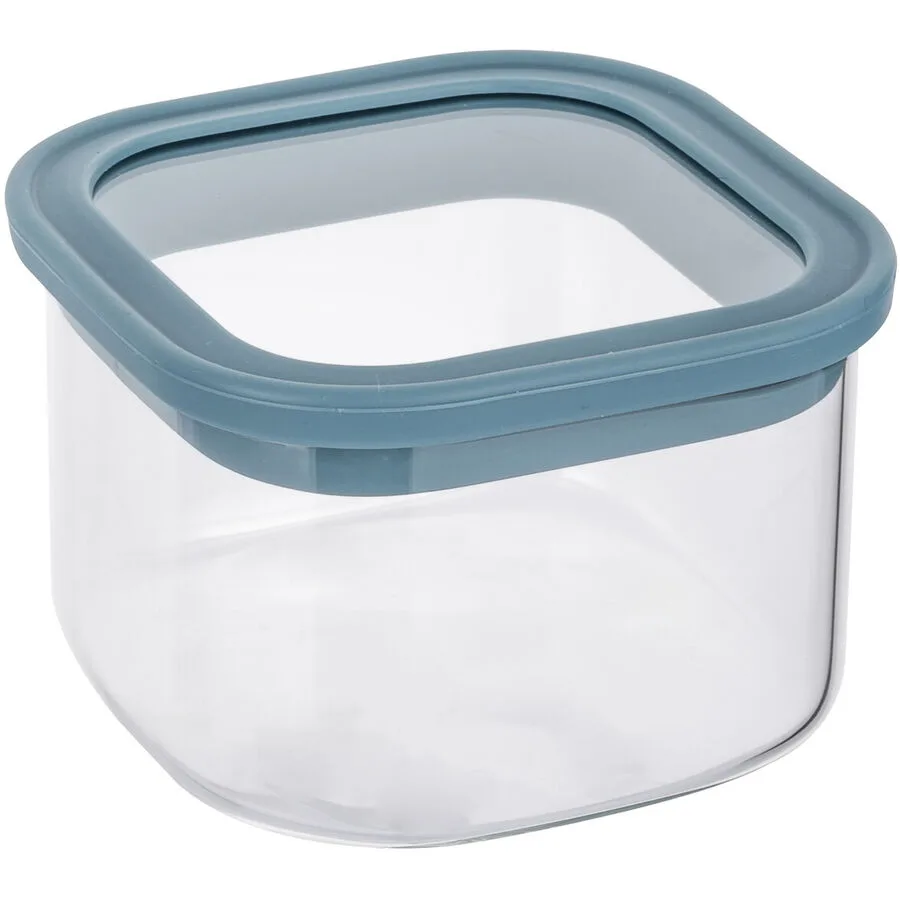 Aufbewahrungsbox Savanna transparent Glas/Silikon Glas/Kunststoff T 10 cm 0.5 l