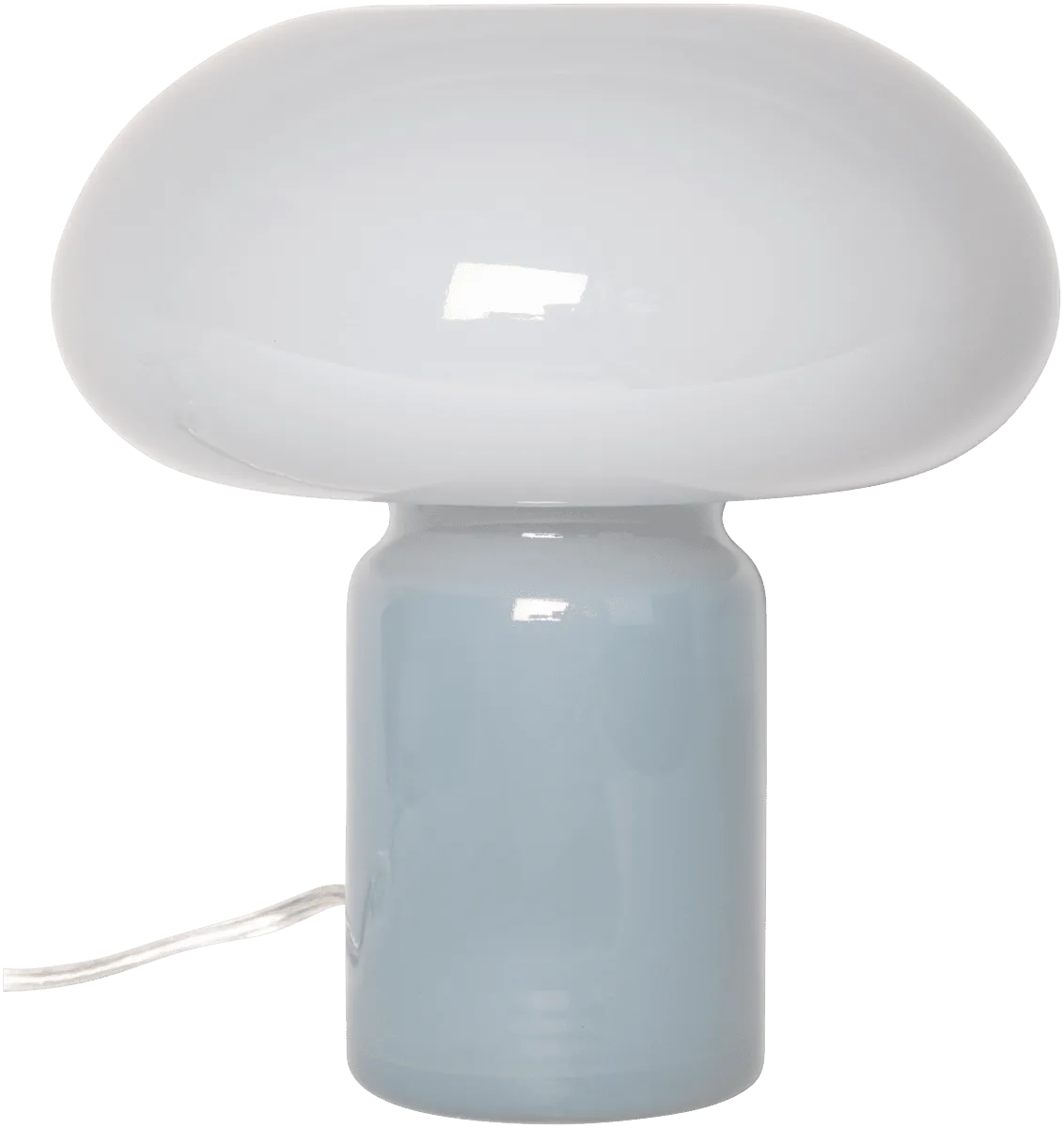 Eja - Glas 23cm - Bordslampa - Blå