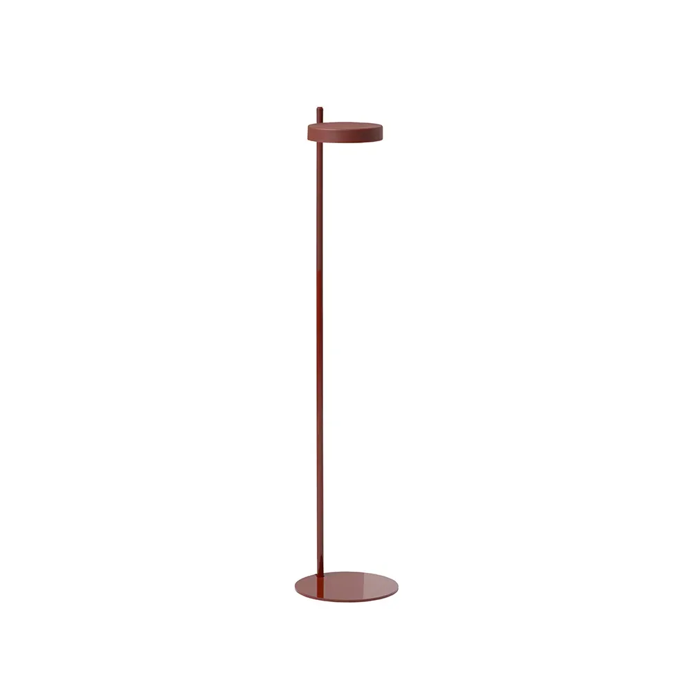 Wastberg+ w182 Pastille f2 golvlampa oxide red, lång arm